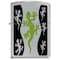 Zippo 2024 Zippo Custom 250 High Polish Chrome / Ci000259-Green Lizard Gecko ZIP-250CI000259 - alternate 1